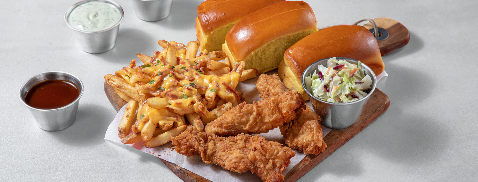 Chicken Brioche Trio 